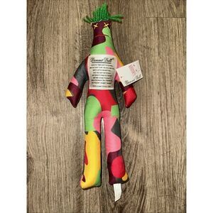 DAMMIT! DOLLS Stress Relief‎ Squishy Classic Abstract Camo Doll Gag Gift 12" NWT